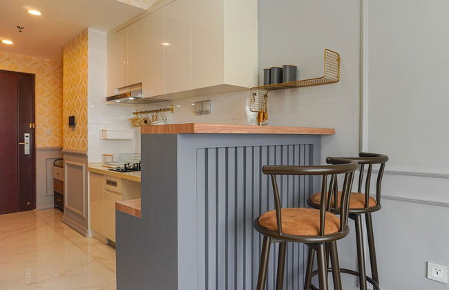 Spacious And Nice 1Br With Extra Room At Sky House Bsd Apartment - Foto 8