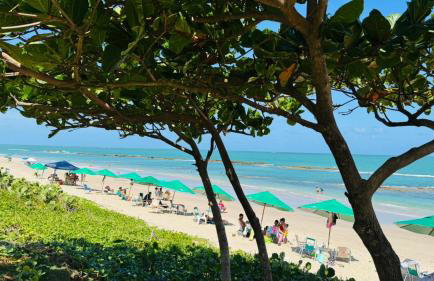 Flat Studio beira mar com piscina privativa - Praia dos CARNEIROS TAMANDARÉ - Foto 80