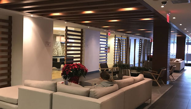 Zona de estar del vestíbulo