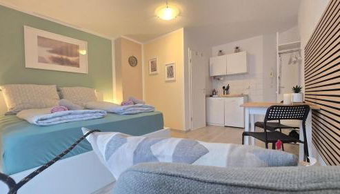 Apartment Zentrum Nürnberg nähe Messe und Hauptbahnhof - Foto 2, towels, minibar