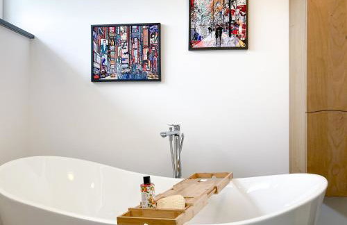 170qm Apartment in Natur für Familien mit Parken, 2 Balkone, und Küche - Photo 22