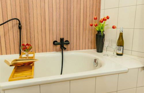 THE BIG MÜNSTER für bis zu 12, Whirlpool, Sauna, zentral, Tischfußball, Balkon, Gasgrill - Foto 30