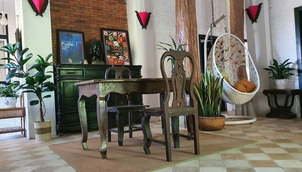 Zona de estar del vestíbulo