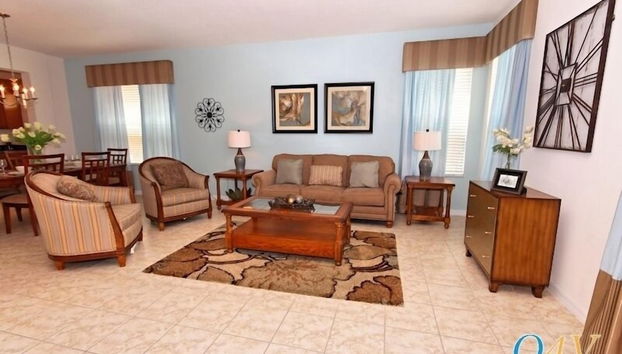 Coin salon dans le hall