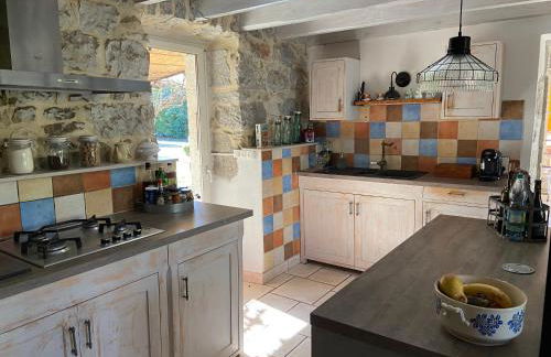 Mas de charme Jas de Berrias piscine proche Les Vans Ruoms Gorges Ardèche - Foto 18