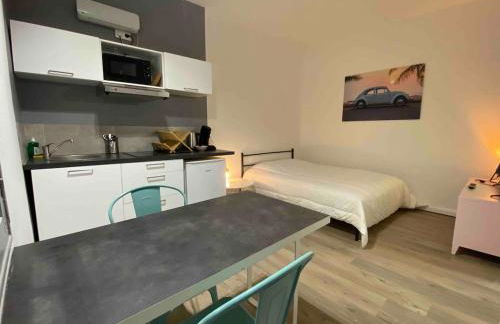 V1 lumineux studio plein centre - 5 min Golfech - Foto 1