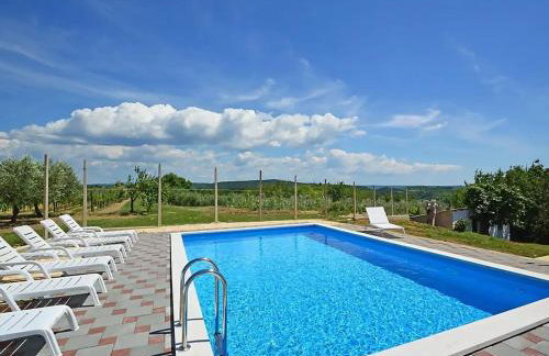 Family villa in Buje with pool and sea view - Foto 31