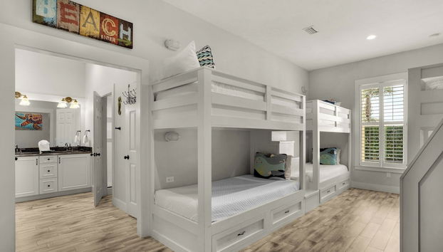 Gulf Views - Large Private Pool - Deeded Beach - Sleeps 14 - Foto 5, Habitación