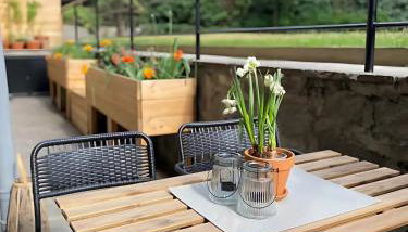 Late Checkout Merano - 3 Zimmer, Sonnenterrasse, Garage - Foto 2, Garden, Garden view