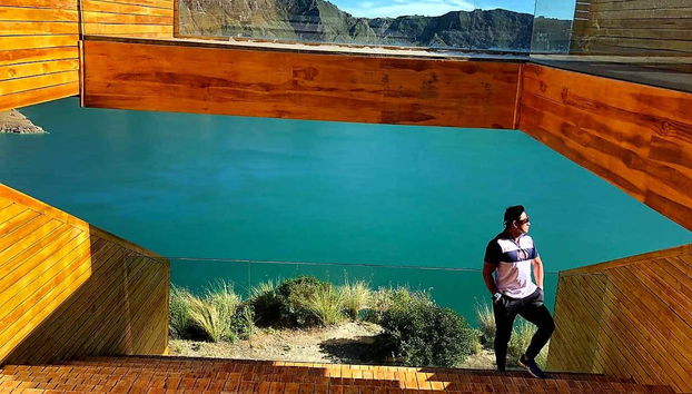 Mirador de la lagune de Quilotoa