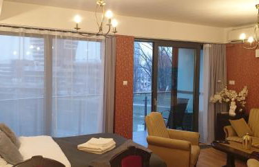 Apartament Royal Capital Towers Klimatyzacja & Prywatny Parking & Bezkontaktowe Zameldowanie & Balkon - Foto 24