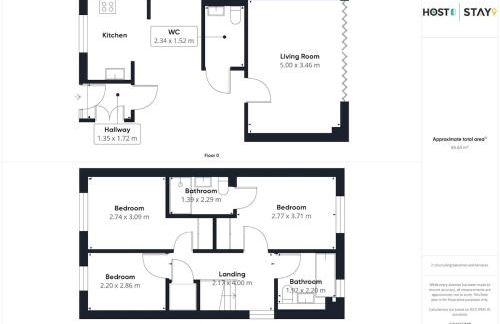 Modern Home with Garden, Corby - Foto 13