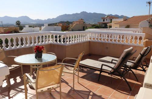 Chalet Athos, Ferienwohnung mit Pool,Dachterasse, Meer und Bergblick in San Juan de los Terreros - Foto 13