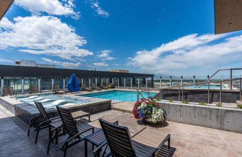 Downtown SLC Luxury 1BD 1BA - Pool HotTub 24hrGym - Foto 42