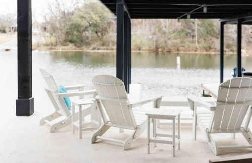 Luxury Lake LBJ Waterfront Home with Hot Tub and Boat Slip - Foto 20