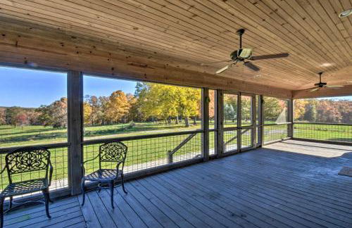 Clarkesville Ranch Cabin with Screened-In Porch! - Foto 25