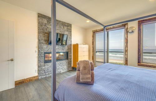 Oceanfront Home with Hot Tub, Sauna, 8 Mi to Newport - Foto 15