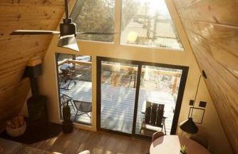Modern A-frame w/ hot tub + view - Foto 5