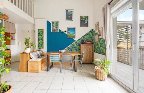 Le Surf : Triplex (T4) parking, rooftop et clim - Foto 26