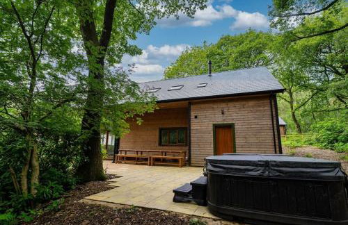 Errwood, woodland lodge with hot tubs for 14 - Foto 3