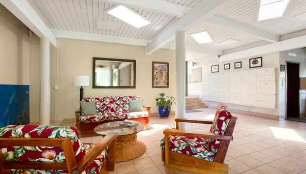 Zona de estar del vestíbulo