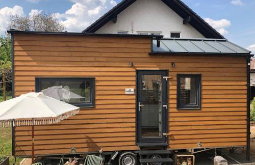 Tiny House mit Saunafass und Garten - Foto 8