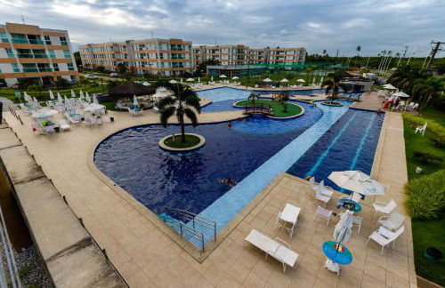 Muro Alto Condomínio Clube - FLAT TÉRREO - Foto 22