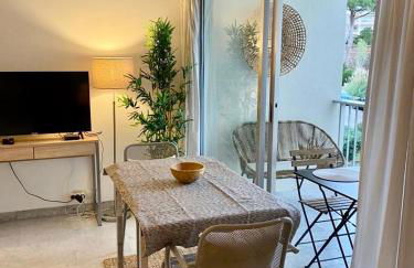 Studio 5 minutes Cannes et plages, terrasse, piscine - Foto 7