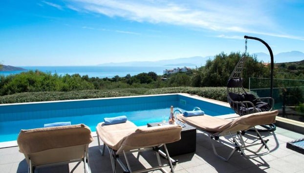 Villa Panorama in Agios Nikolaos Municipality - Foto 4, Habitación