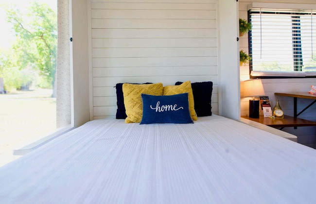 Yellow Blue Elegant Container Tiny House - Foto 46