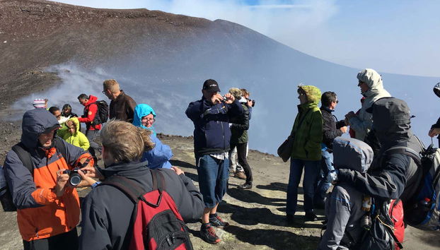 Visitando l'Etna