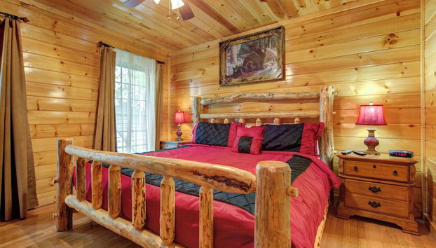 Smokies Bungalow - Foto 4, Habitación