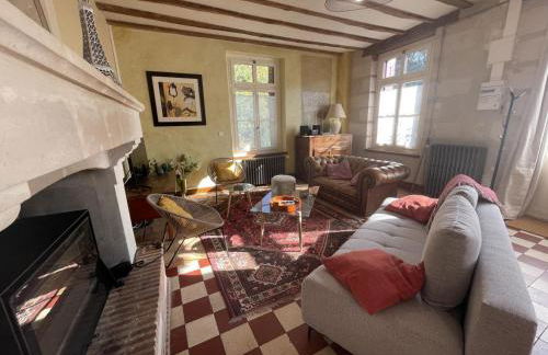 Gîte de charme, jardin privé, proche Tours, animaux admis - FR-1-381-637 - Foto 6