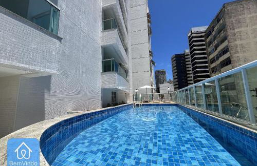 Apartamento Com Linda Vista Mar Na Graça - Foto 16