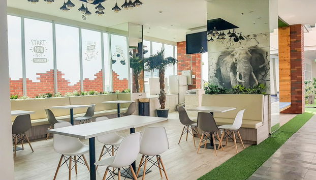 Sala de estar do lobby