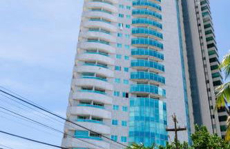 2704 Flat Beira Mar Av Boa viagem Vista Deslumbrante e com cozinha - Foto 27