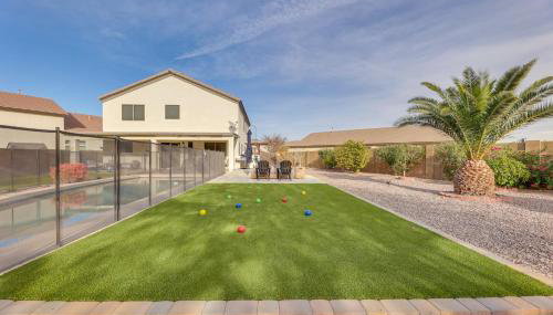 Large Pool and Yard with Bocce Oasis in Coolidge! - Foto 3