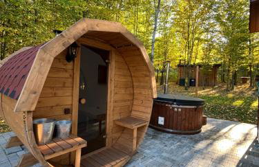 Domek w lesie Sauna i Gorąca balia Wellness&Spa - Foto 11