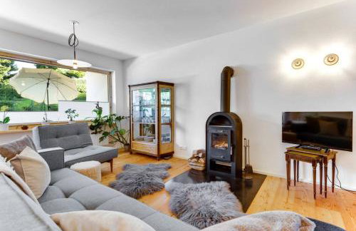 Luxus Ferienwohnung mit Badewanne, Kamin und Bergblick - Photo 26
