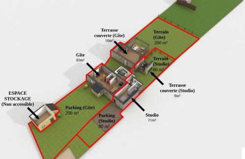 Gîte & studio de l'Holothurie - Foto 9