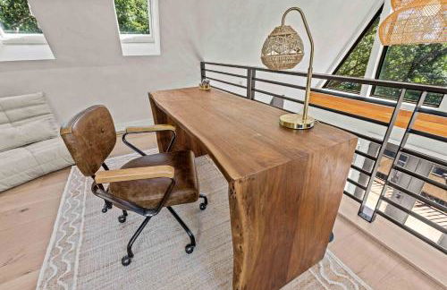 Aframe River Retreat, Sauna, Hot Tub, Workspace, New Build! - Foto 22