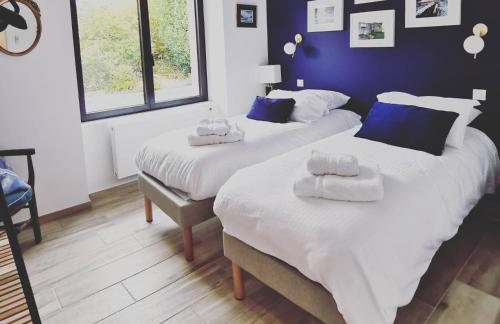 Villa l'hermine Vue mer exceptionnelle, prestation luxe contemporaine avec cinema et spa, borne voit électrique - Foto 33