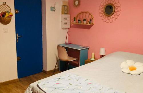 Barbapappart - Un studio coloré dans le centre de Rouen - Foto 12