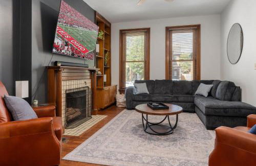 Short North Luxury 4BR Free Parking & Fire Pit - Foto 35