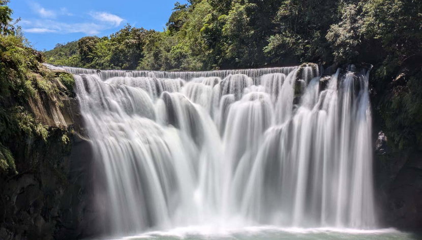 Excursão privada a Jiufen e ao parque de Yehliu - Foto 3, Cachoeira de Shifen