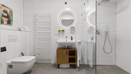 BALANCED Münsing Apartments, vollausgestatte Ferienwohnungen Nähe Starnberger See - Foto 4, Shower