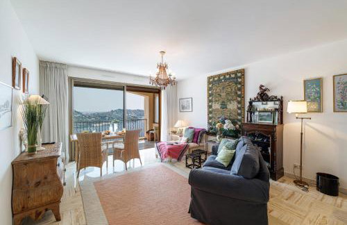 MY CASA - VILLEFRANCHE RESTANQUES - Panoramic sea view 2 bedrooms Swimming pool - Foto 15