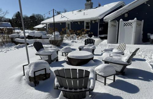 Friday Fowls Cottage - Beach - Sauna - Hot tub - Fireplace - Wine - Foto 45