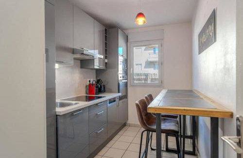 Le Jardin de l'Atrium - Appartement moderne proche de Genève et Palexpo - Foto 2