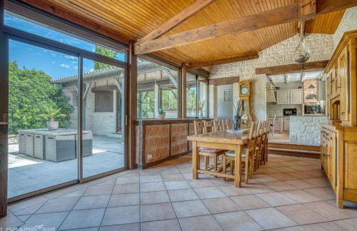 Jacuzzi - Spa de nage - Parc arboré - Foto 11